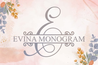 Evina Monogram Font: Elegance & Craftsmanship